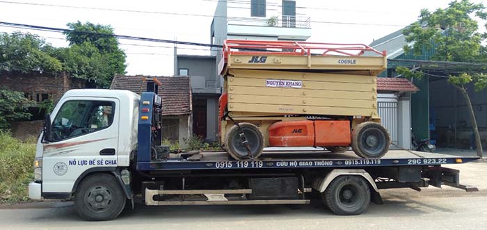 Vận chuyển xe nâng KCN Đồng Văn