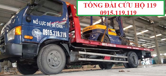 Vận chuyển xe nâng KCN Lương Sơn